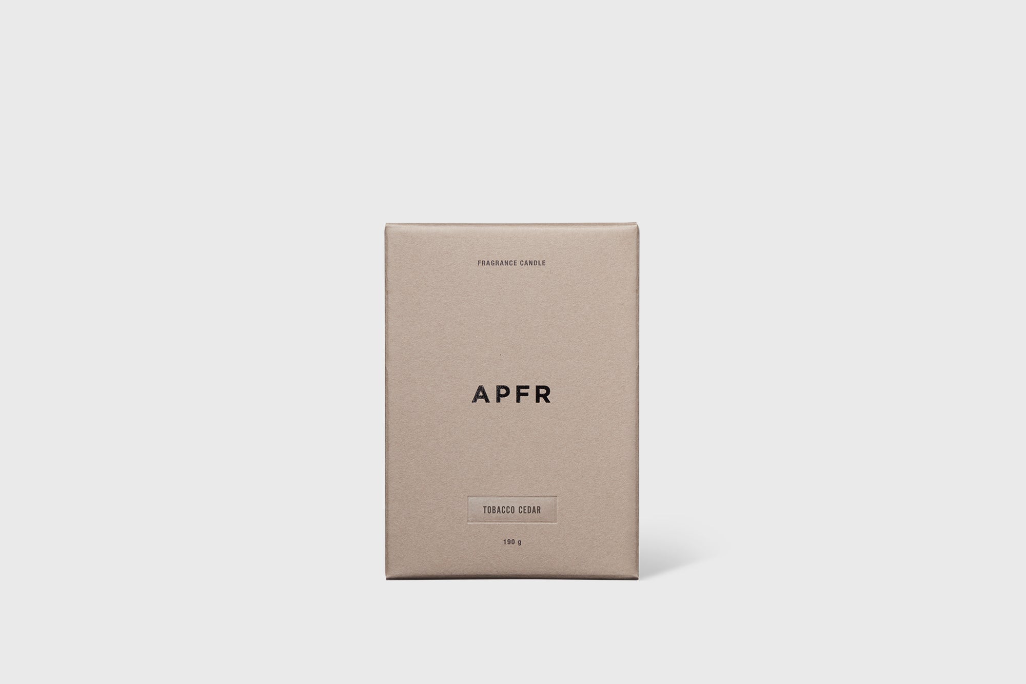 APFR - ‘Tobacco Cedar’ Fragrance Candle - BindleStore.