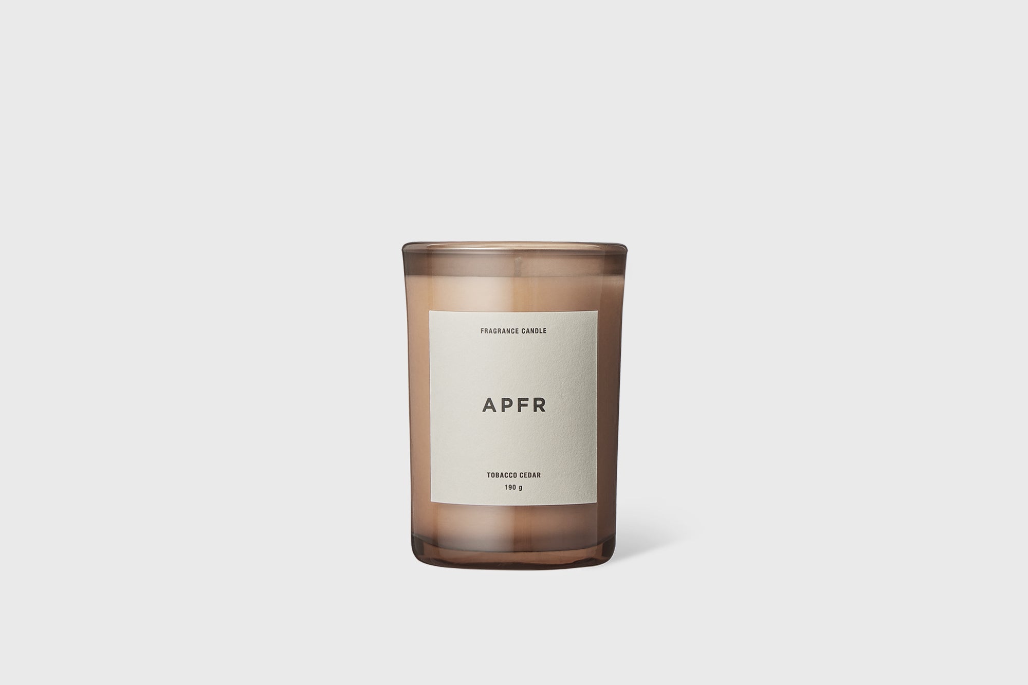 APFR - ‘Tobacco Cedar’ Fragrance Candle - BindleStore.
