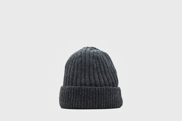 Lambswool Watch Cap [Charcoal] Hats, Scarves & Gloves [Accessories] Highland 2000    Deadstock General Store, Manchester