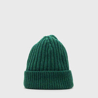Lambswool Watch Cap [Green] Hats, Scarves & Gloves [Accessories] Highland 2000    Deadstock General Store, Manchester