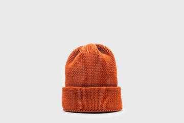 Lambswool Deck Hat [Orange] Hats, Scarves & Gloves [Accessories] Highland 2000    Deadstock General Store, Manchester