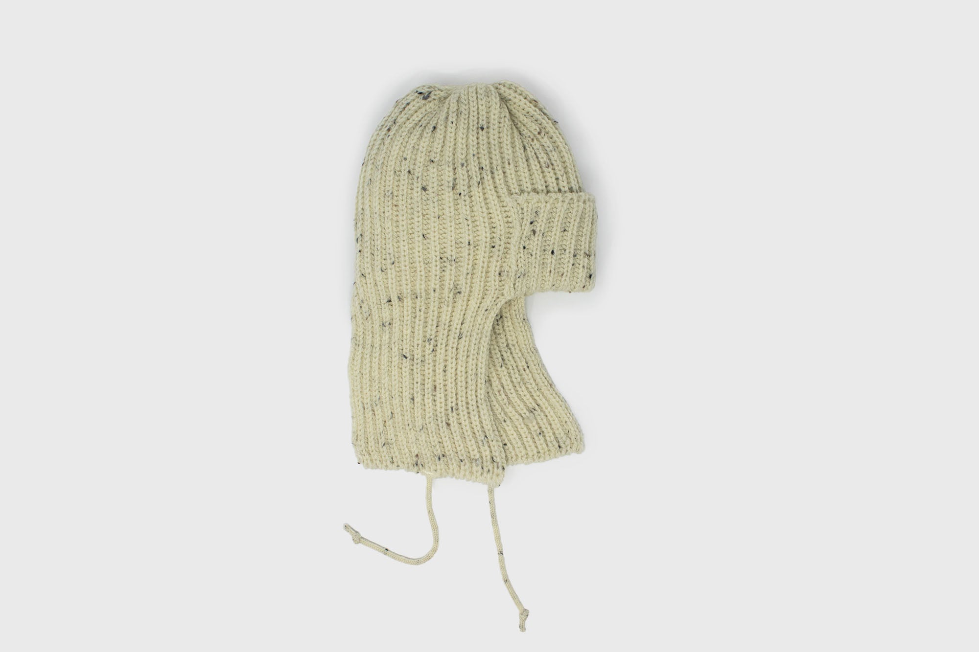 Merino Wool Flight Cap [Ecru] | BindleStore.