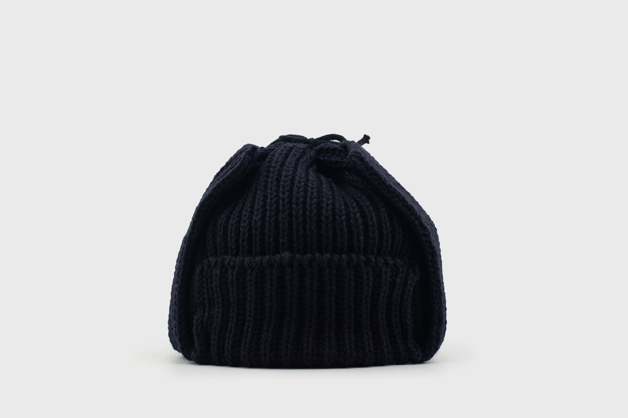 Navy Merino Wool Flight Cap | Highland 2000