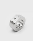 CANDY DESIGN & WORKS - Nickel 'Smoke Ring' Incense Holder - BindleStore.