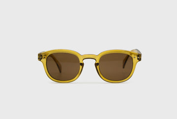 Type C Sunglasses [Golden Green] Eyewear [Accessories] IZIPIZI    Deadstock General Store, Manchester