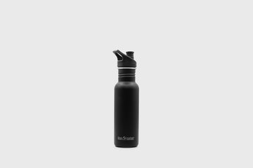 Narrow Classic 18oz Water Bottle [Black] Drinks Carriers [Accessories] Klean Kanteen    Deadstock General Store, Manchester