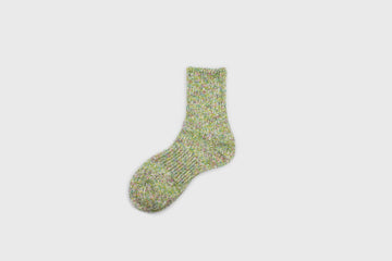 6-Colour Twister Socks [Green] Socks & Slippers [Accessories] Mauna Kea    Deadstock General Store, Manchester