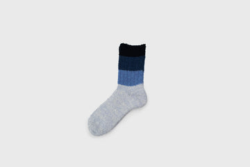 Bouclé Gradient Socks [Blue] Socks & Slippers [Accessories] Mauna Kea    Deadstock General Store, Manchester
