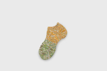 Half-Switch Sneaker Socks [Yellow] Socks & Slippers [Accessories] Mauna Kea    Deadstock General Store, Manchester