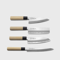 Tetsuhiro Stainless Steel Knives [Set of 4] Kitchenware [Kitchen & Dining] Niwaki    Deadstock General Store, Manchester
