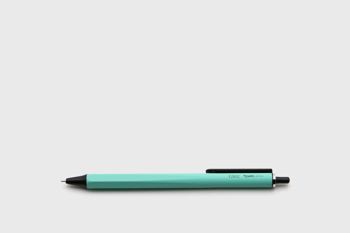 OHTO GS02 Roller Gel Pen, intrekbare naaldpunt 0,5 mm fijne punt, parelwit vat, ultra-sneldrogende zwarte gel inkt pen, volledig metalen hybride behuizing, GS02-G5-WT OHTO GS02 Roller Gel Pen, intrekbare naaldpunt 0,5 mm fijne punt, parelwit vat, ultra-sneldrogende zwarte gel inkt pen, volledig metalen hybride behuizing, GS02-G5-WT