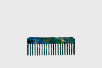 Recycled PP Comb [Marbled Cool] Bathroom Accessories [Beauty & Grooming] RE=COMB    Deadstock General Store, Manchester