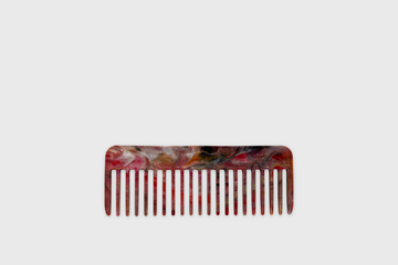 Recycled PP Comb [Marbled Warm] Bathroom Accessories [Beauty & Grooming] RE=COMB    Deadstock General Store, Manchester