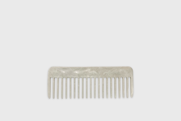 Recycled PP Comb [Salt] Bathroom Accessories [Beauty & Grooming] RE=COMB    Deadstock General Store, Manchester