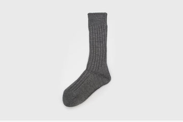 Recycled Cotton Speck Dye Socks [Grey]