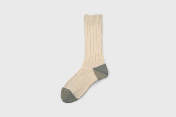 Woody Low Gauge Socks [Ivory]