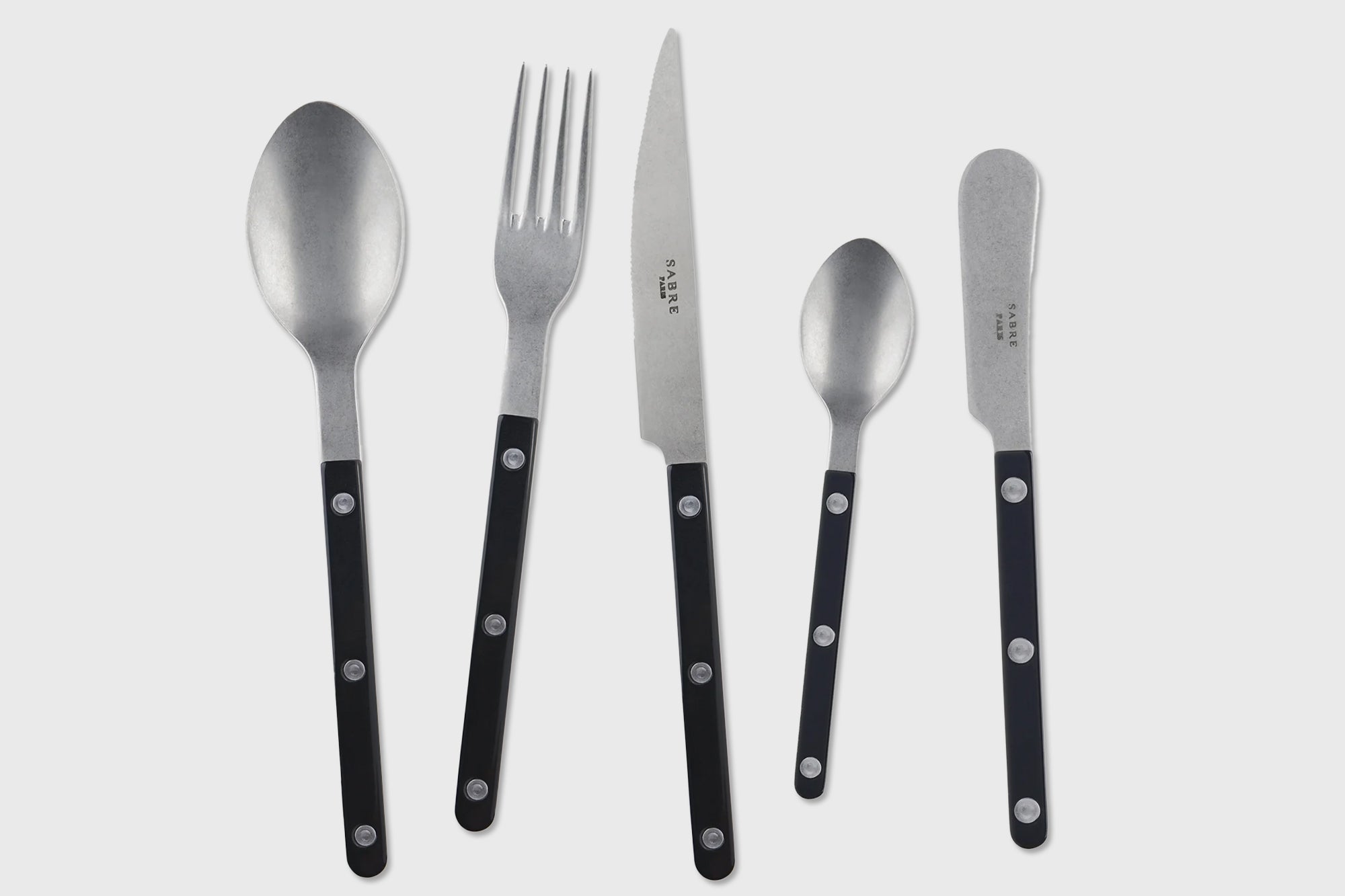 Sabre Paris - Bistrot Vintage Cutlery Black - BindleStore.