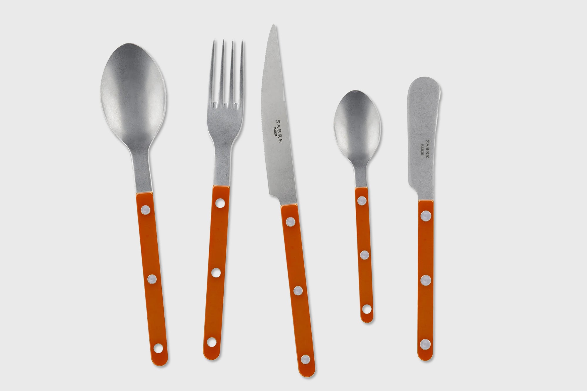 Sabre Paris - Bistrot Vintage Cutlery Orange - BindleStore.