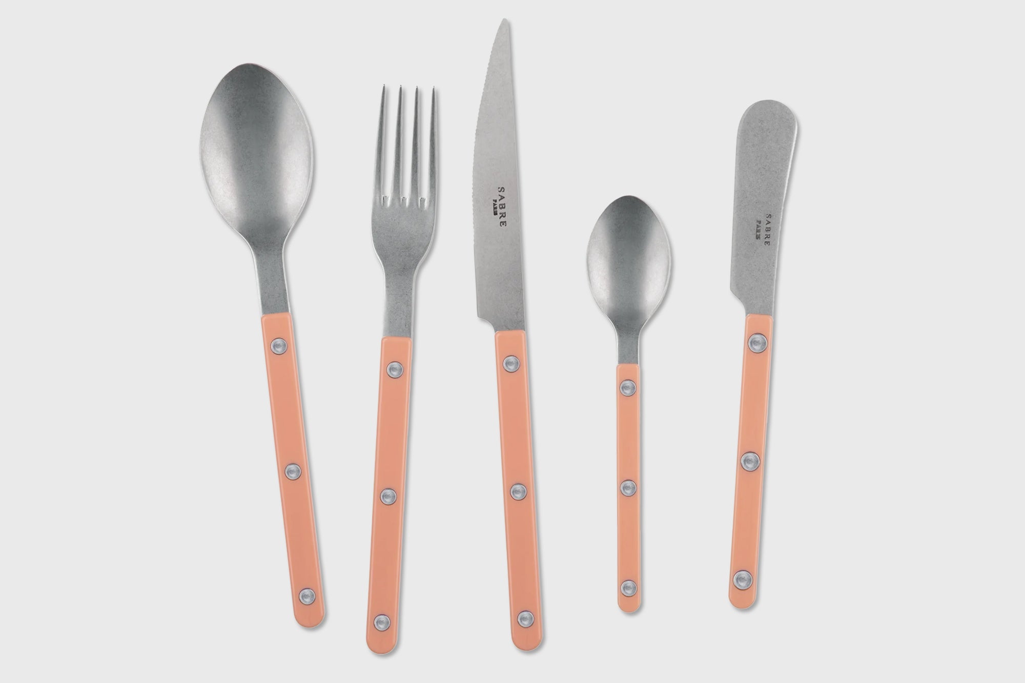 Sabre Paris - Bistrot Vintage Cutlery Pink - BindleStore.