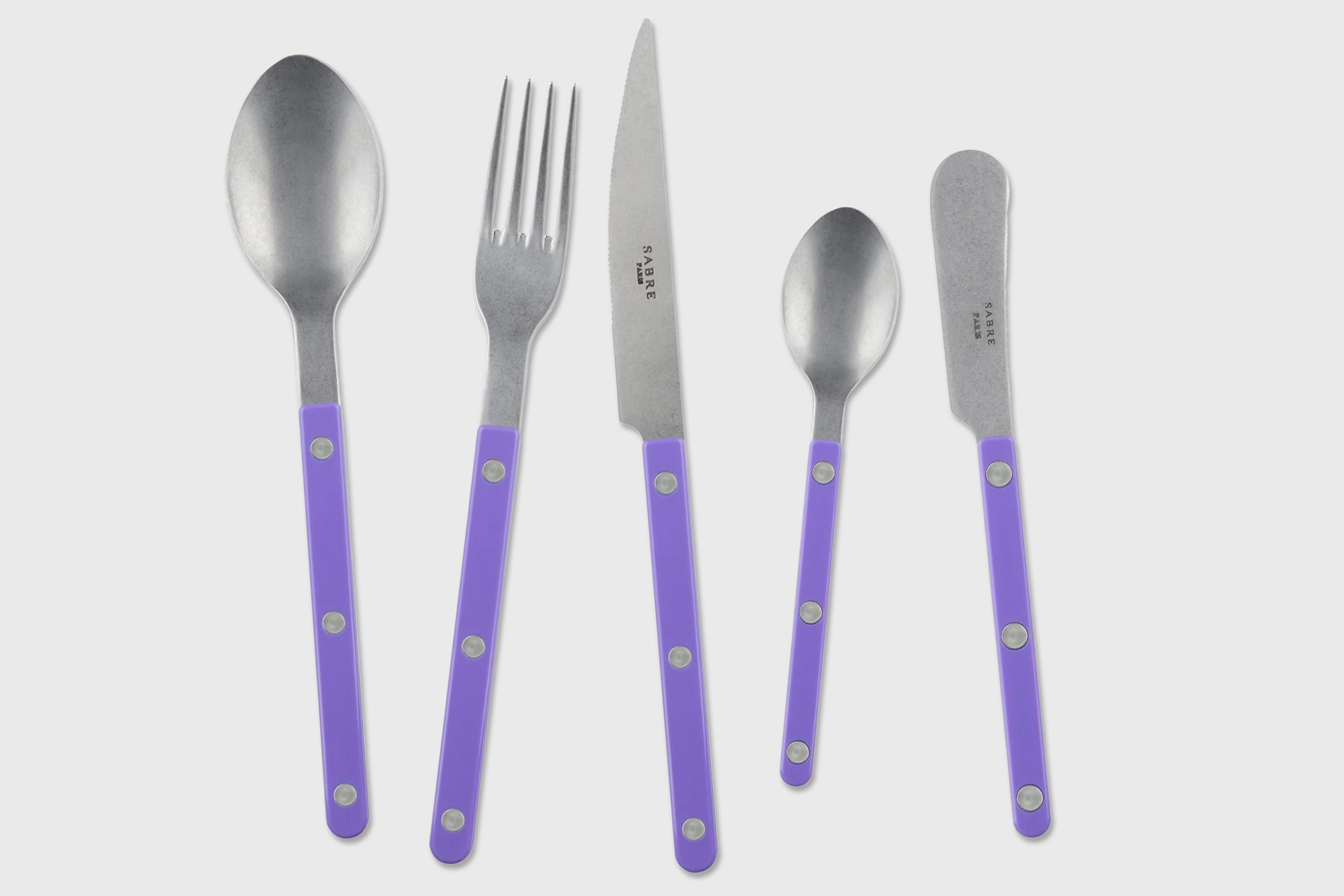 Sabre Paris - Bistrot Vintage Cutlery Mauve - BindleStore.