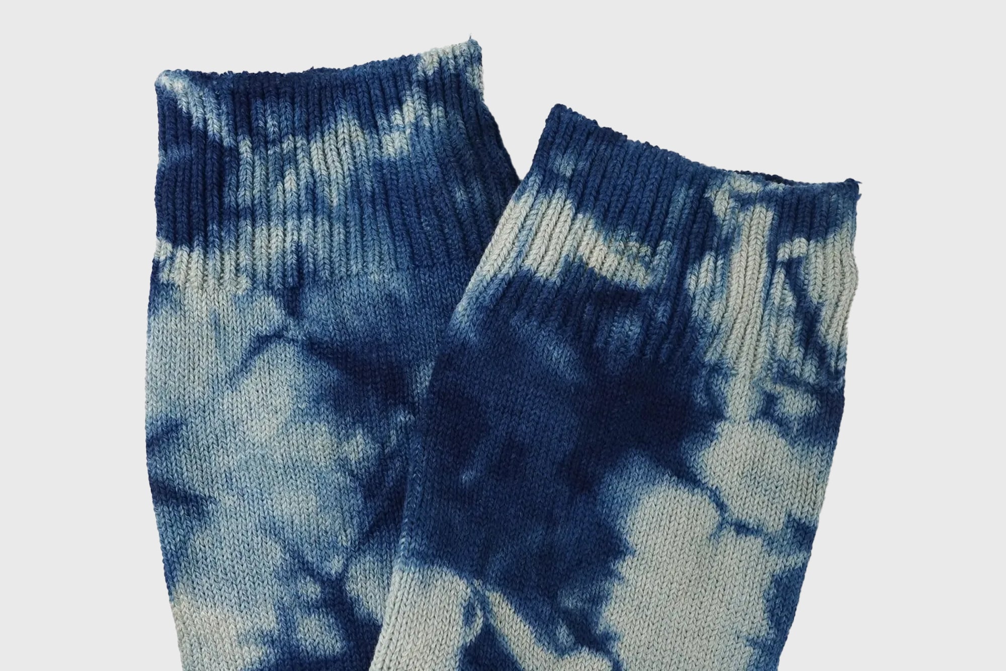SOUKI - ai amu Natural Indigo Dye Socks - BindleStore.