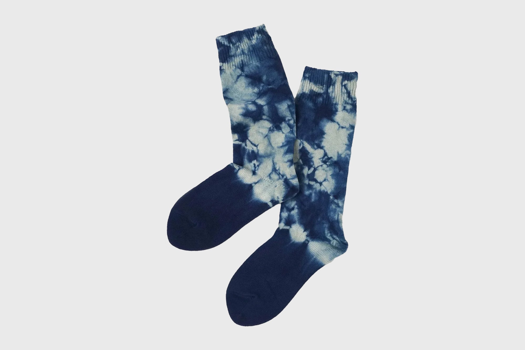 SOUKI - ai amu Natural Indigo Dye Socks - BindleStore.