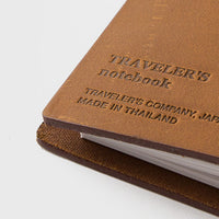 Traveler's Notebook [Camel] Notebooks & Paper [Office & Stationery] Traveler's Company    Deadstock General Store, Manchester