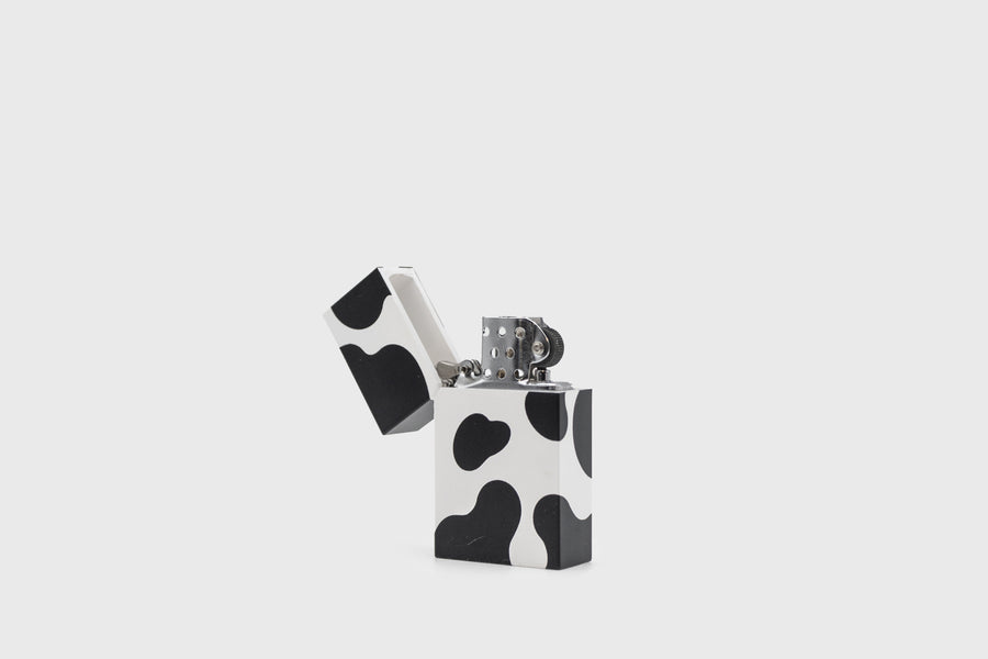 Hard-Edge Petrol Lighter [Cow Black] Everyday Carry [Accessories] Tsubota Pearl    Deadstock General Store, Manchester