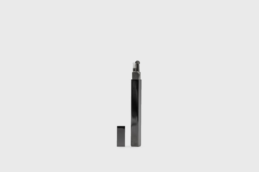 QUEUE Metal Lighter [Black] Everyday Carry [Accessories] Tsubota Pearl    Deadstock General Store, Manchester