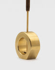 CANDY DESIGN & WORKS - Brass 'Smoke Ring' Incense Holder - BindleStore.