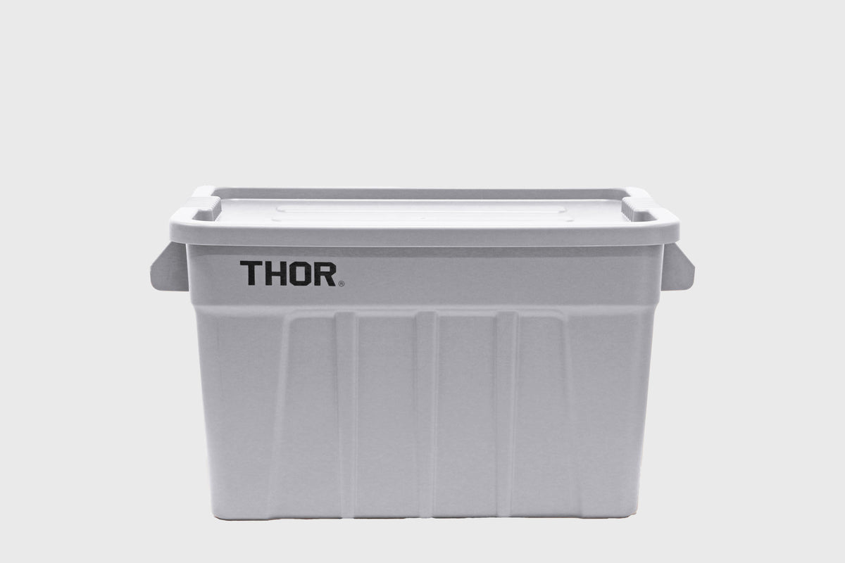 ネイバーフッド THOR SRL P-TOTES CONTAINER 75 Large Tote with Lid 75L [Grey]
