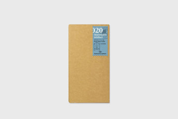 Traveler's Notebook Insert [020 Kraft Paper Folder] Stationery [Office & Stationery] Traveler's Company    Deadstock General Store, Manchester
