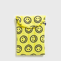 13/14" Puffy Laptop Sleeve [Yellow Happy] Bags & Wallets [Accessories] BAGGU    Deadstock General Store, Manchester