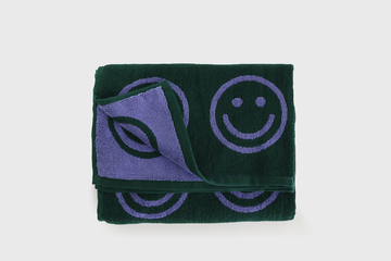 Bath Towel [Lavender Forest Happy] Bathroom Accessories [Beauty & Grooming] BAGGU    Deadstock General Store, Manchester
