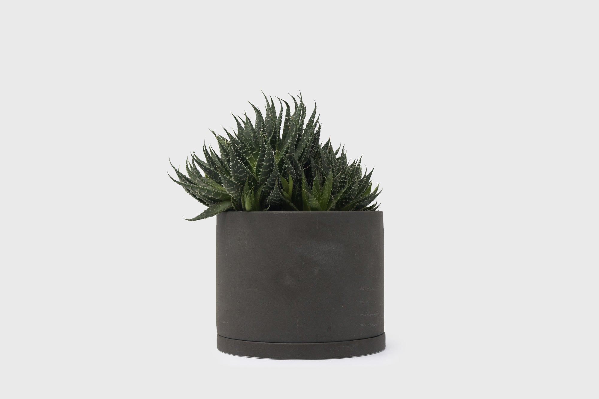kinto plant pot 191 191 Plant Pot [135mm] Dark Grey