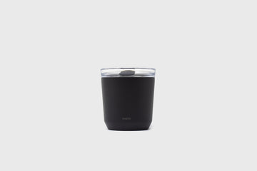 To Go Tumbler [240ml, with plug] Drinks Carriers [Accessories] KINTO Black   Deadstock General Store, Manchester