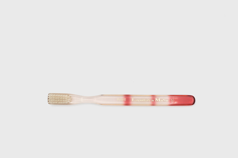 Paris Toothbrush Bathroom Accessories [Beauty & Grooming] Piave Red   Deadstock General Store, Manchester