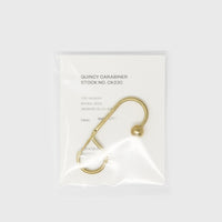 Quincy Brass Carabiner Everyday Carry [Accessories] CANDY DESIGN & WORKS    Deadstock General Store, Manchester