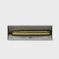 Traveler's Brass Rollerball Pen Pens & Pencils [Office & Stationery] Traveler's Company    Deadstock General Store, Manchester