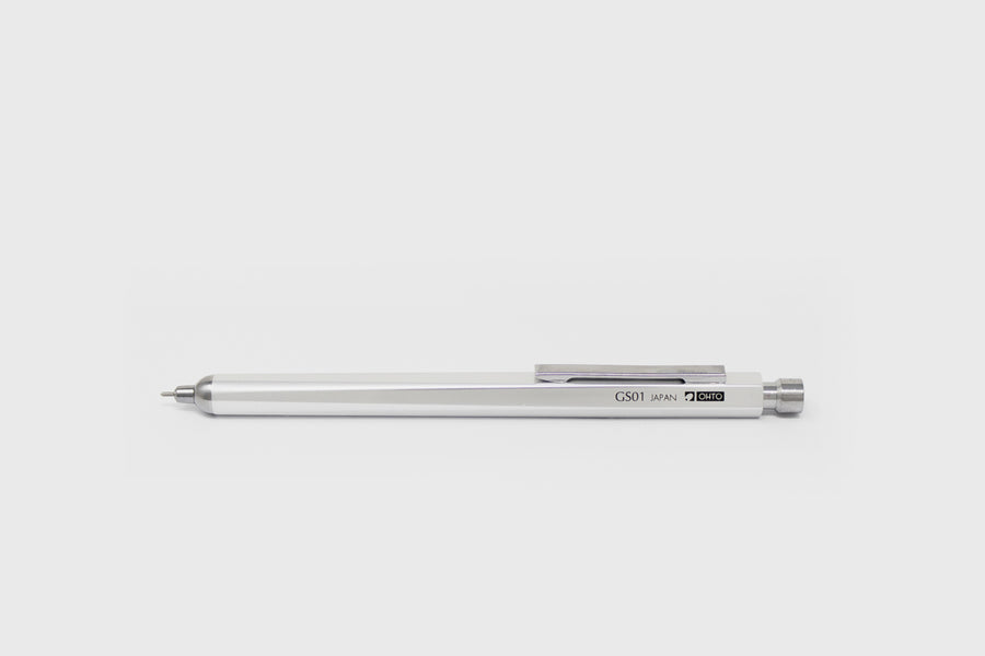 GS01 Horizon Needlepoint Pens & Pencils [Office & Stationery] OHTO Silver   Deadstock General Store, Manchester