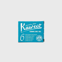Fountain Pen Ink Cartridges Stationery [Office & Stationery] Kaweco Paradise Blue   Deadstock General Store, Manchester