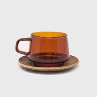 Sepia Cup & Saucer Mugs & Cups [Kitchen & Dining] KINTO    Deadstock General Store, Manchester