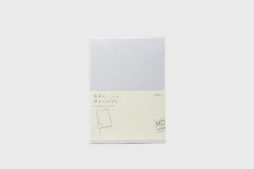 MD Notebook Clear Cover [A5] Notebooks & Paper [Office & Stationery] MD Paper    Deadstock General Store, Manchester