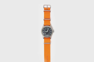 U.S. 1960s Pattern Automatic Watch [Steel / Orange] Watches & Clocks [Accessories] M.W.C.    Deadstock General Store, Manchester