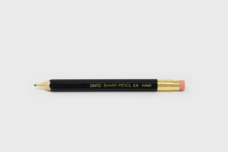 Sharp Pencil 2.0 Pens & Pencils [Office & Stationery] OHTO Black   Deadstock General Store, Manchester