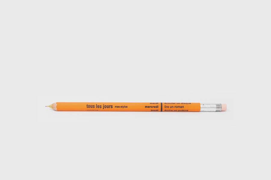 Tous les Jours Pencil Pens & Pencils [Office & Stationery] Mark's Inc. Orange   Deadstock General Store, Manchester