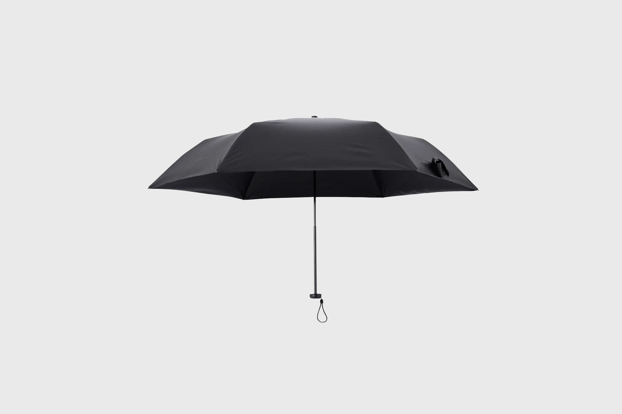 Amvel - Cordura® Lightweight Folding Umbrella [Black] - BindleStore.