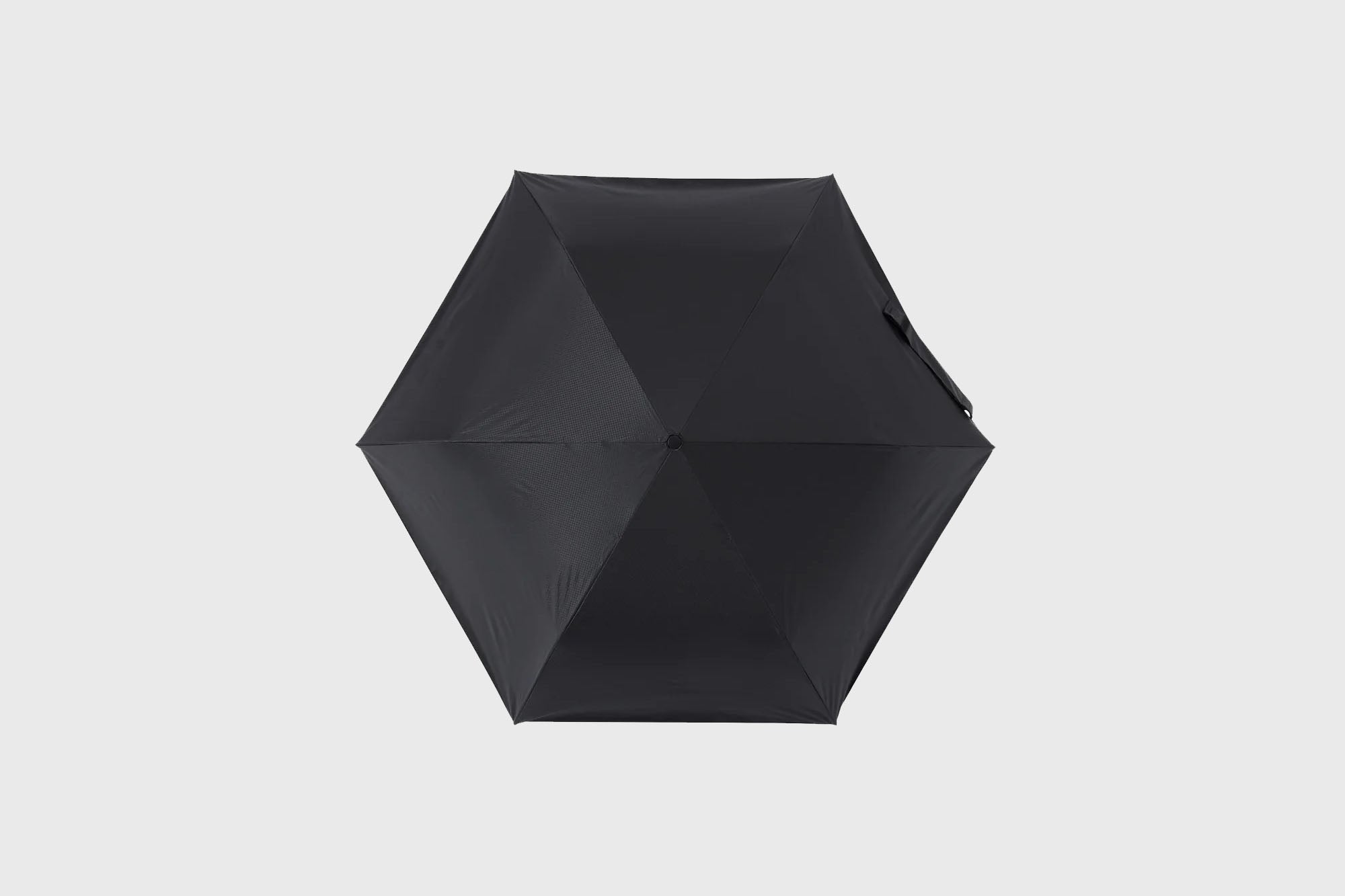 Amvel - Cordura® Lightweight Folding Umbrella [Black] - BindleStore.