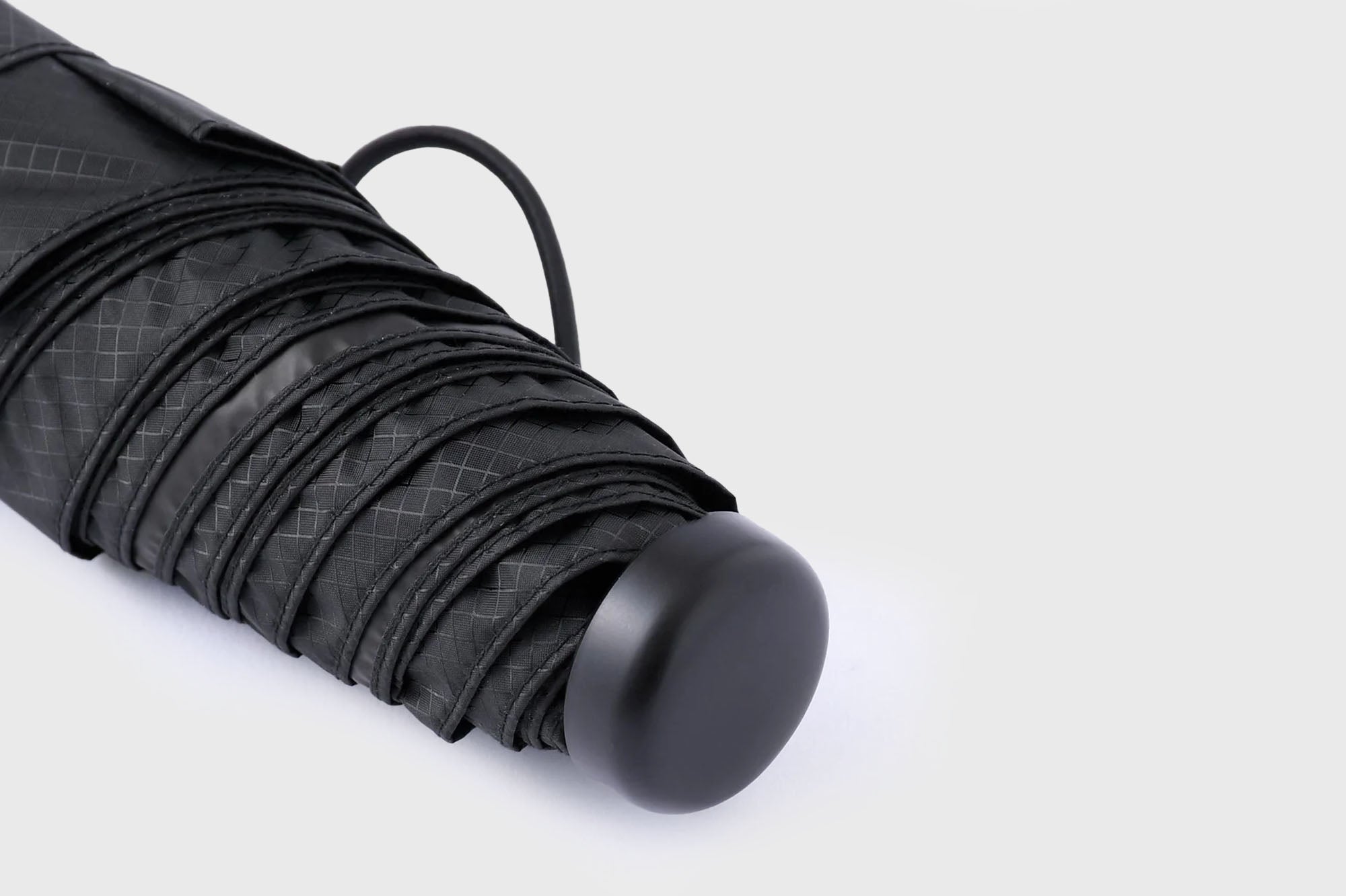 Amvel - Cordura® Lightweight Folding Umbrella [Black] - BindleStore.