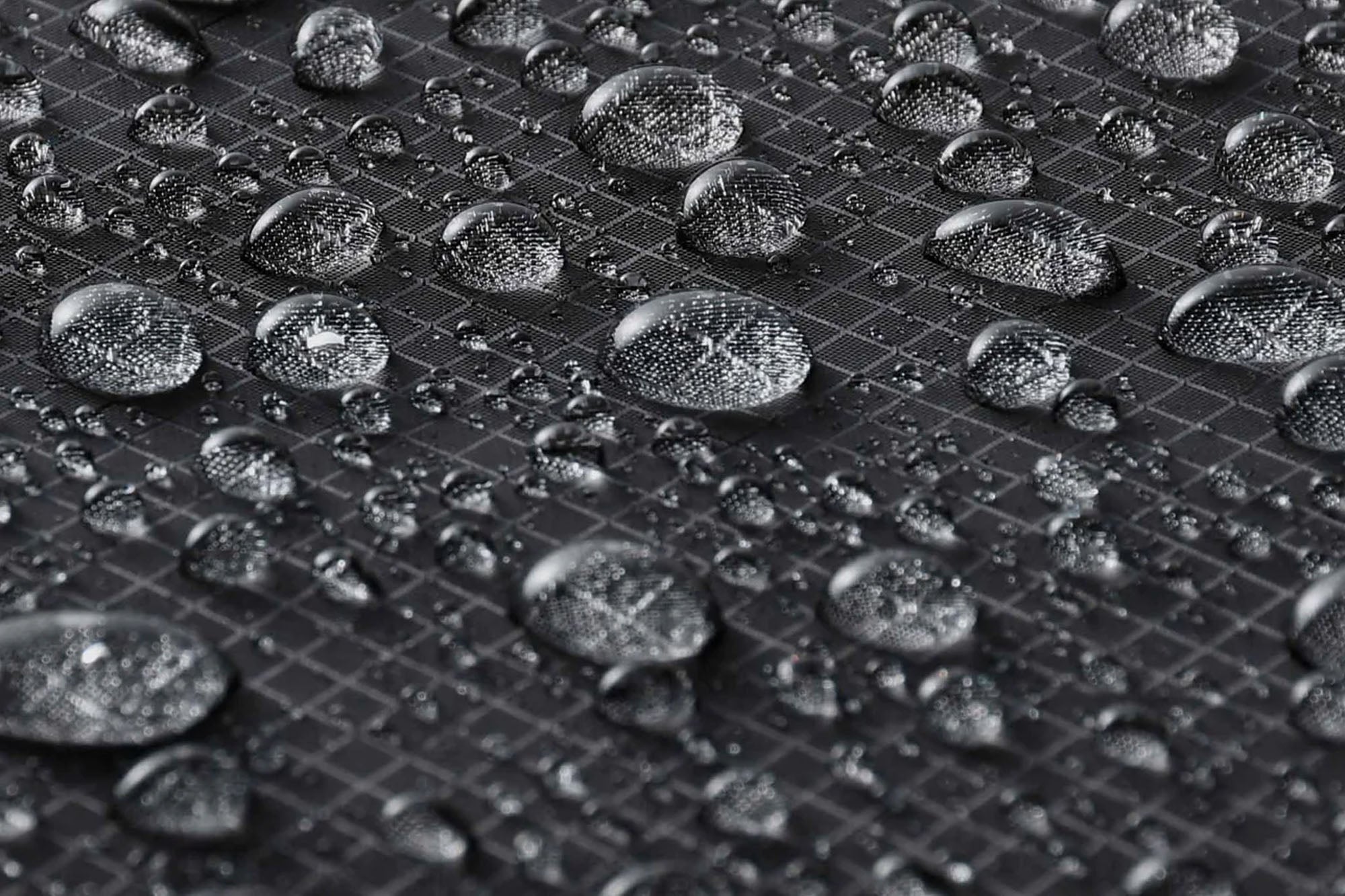 Amvel - Cordura® Lightweight Folding Umbrella [Black] - BindleStore.